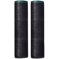 Jaring Peneduh Matahari HDPE Hitam Ukuran Kustom 30% 95% Jaring Plastik Pertanian Harga Murah Kain Peneduh Mesh HD Merek Berkualitas Tinggi