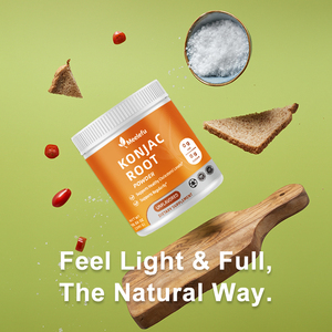 OEM ODM Racine de Konjac Faible en calories et riche en fibres Contrôle de la satiété fort Contrôle du poids Extrêmement riche en fibres alimentaires - Product Image 5