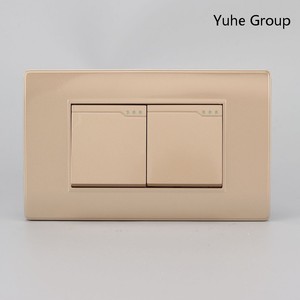 Interruptor de Pared Moderno de 3 Botones con Control Táctil, 16A 250V, Metálico, Minimalista, IP20 - Product Image 3