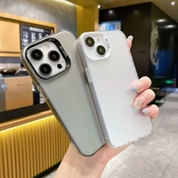 Coque de protection rigide brillante IMD pour tous les modèles de téléphones portables iPhone 17, 16 Pro Max, 15 Plus, 14, 13, 12 – Coque arrière