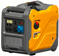 Générateur à essence silencieux 5KW à onduleur, onde sinusoïdale pure, 5000W, 4 temps, pour usage domestique, camping et VR