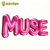 Lettres en relief LED personnalisées avec logo en gelée colorée, lettres en acrylique 3D certifiées CE, étanches IPX7, éclairage décoratif extérieur, publicité