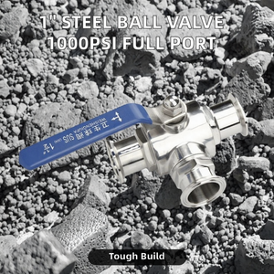 Válvula de Bola de Acero Inoxidable de 2 Pulgadas, Capacidad de 1000 PSI, DN15-DN50, Paso Completo, Control Manual, Rosca BSP, Flujo de Agua, OEM Personalizable - Product Image 2