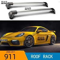 Vente en gros usine pour barres de toit silencieuses en alliage d'aluminium à point fixe pour camion, série 911, 2 portes, type à visser, capacité 61kg-70kg