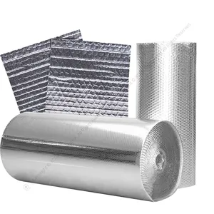 Gelembung/XPE Busa Insulasi Reflektif dengan Insulasi Pemanasan Aluminium Foil untuk Insulasi Atap/Dinding