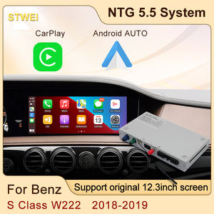 Módulo Inalámbrico CarPlay STWEI para Mercedes Benz Clase S W222 2018-2019, Reproductor Multimedia Android Auto, Compatible con Cámara Trasera - Product Image 2