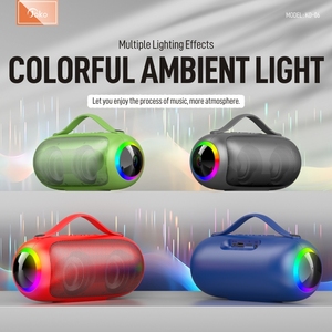 Altavoces Inalámbricos Portátiles <span class=keywords><strong>JOKO</strong></span> 2026 con Luz Ambiental RGB de 8W*2 para Computadora, Tendencia para Reproducir Música en Casa o Acampar - Product Image 4