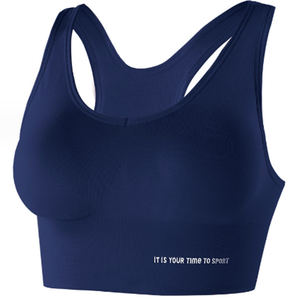 <span class=keywords><strong>Soutien</strong></span>-<span class=keywords><strong>gorge</strong></span> de <span class=keywords><strong>sport</strong></span> à <span class=keywords><strong>impact</strong></span> élevé pour femme avec rembourrage intégré Racerback Design Ensemble de vêtements d'extérieur portables antichoc et respirant - Product Image 4