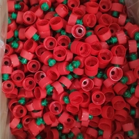 Bouchon poussoir-tirette en plastique 24/410, bouchon poussoir-tirette 28/410, bouchon poussoir-tirette manuel pour bouteilles de boissons sportives et bouteilles de détergent