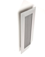 Diffuseur d'air carré en aluminium pour espaces industriels modernes - Ventilation réglable pour sous-sol, entrepôt, salon et atelier