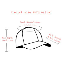 Gorra de Béisbol HOULIN Transfronteriza, Moderna, Talla Única, para las Cuatro Estaciones, Unisex, de PVC, de 6 Paneles, Estampada, Ajustable, Casual, para Adultos