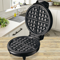 Gaufrier électrique haute puissance 1000W multifonctionnel avec plaque de gril antiadhésive pour un usage domestique