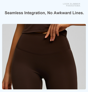 Ensemble <span class=keywords><strong>Legging</strong></span> de Yoga Taille Haute Grande Taille Effet Ventre Plat et Brassière de Sport – Tenue de Sport Sculptante Sans Coutures avec Coussinets Amovibles et Imperméables - Product Image 6