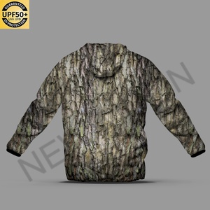 Chaqueta Cortavientos de Camuflaje con Logotipo Personalizado para Hombre, de Alta Calidad, Ligera, con Protección Solar, Transpirable, para Pesca y Caza al Aire Libre - Product Image 6