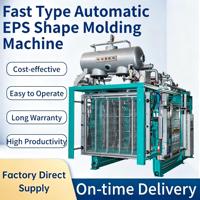 Machine de moulage automatique de mousse de polystyrène GUIJU, système PLC, fabrication de boîtes en polystyrène expansé (EPS), haute précision, haute économie d'énergie, longue durée de vie