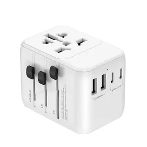 Energie-Laptop-Ladegerät-Reiseadapter USB International 3.0 Global Universal-Reiseadapter mit Typ C zu USB