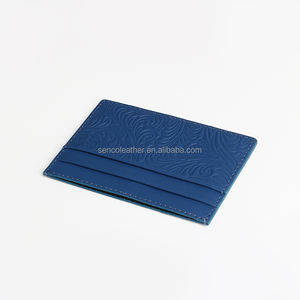 Vegan на заказ кожаный держатель кредитной карты экологически чистый натуральная кожа альтернативный кошелек для карт - Product Image 4