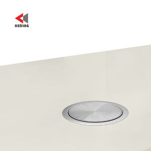 Gabinete de escritorio con Isla de cocina del Reino Unido, toma de corriente emergente automática, toma de corriente de Elevación neumática LED integrada, enchufes británicos de 3 pines - Product Image 2