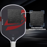 Vente directe usine, même modèle : Raquette de pickleball portable durable Bmsk 5ème génération avec poids métallique intégré pour l'entraînement