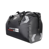 Sac polochon étanche à fermeture éclair pour selle de queue de moto sac à dos sec Sports de plein air utilisation 500D PVC bâche personnalisable