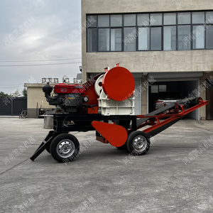 Kleiner mobiler <span class=keywords><strong>Mini</strong></span>-Backen brecher PE220x350 Backen brecher für Stein abbau und Goldmine dieselmotor - Product Image 6