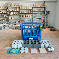 Best-seller en Inde, production multifonctionnelle de briques de différentes tailles, machine mobile de fabrication de briques en ciment