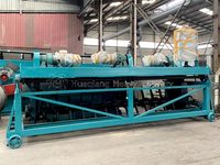 Tourneur de compost à rainures pour le traitement du fumier de bétail et de volaille