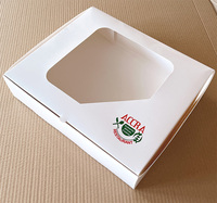 Boîtes à gâteaux pour anniversaires, mariages, pâtisseries, boîtes à muffins et cupcakes avec poignée, gaufrage, pelliculage mat, pour aliments pour bébés, chewing-gum, biodégradables