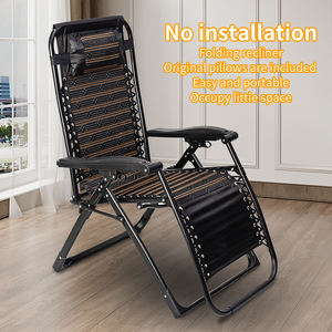 Dingsheng เก้าอี้ชายหาดในห้องนั่งเล่นดีไซน์ทันสมัยปรับเอนได้พร้อมหมอนสำหรับตั้งแคมป์สุดหรู - Product Image 3