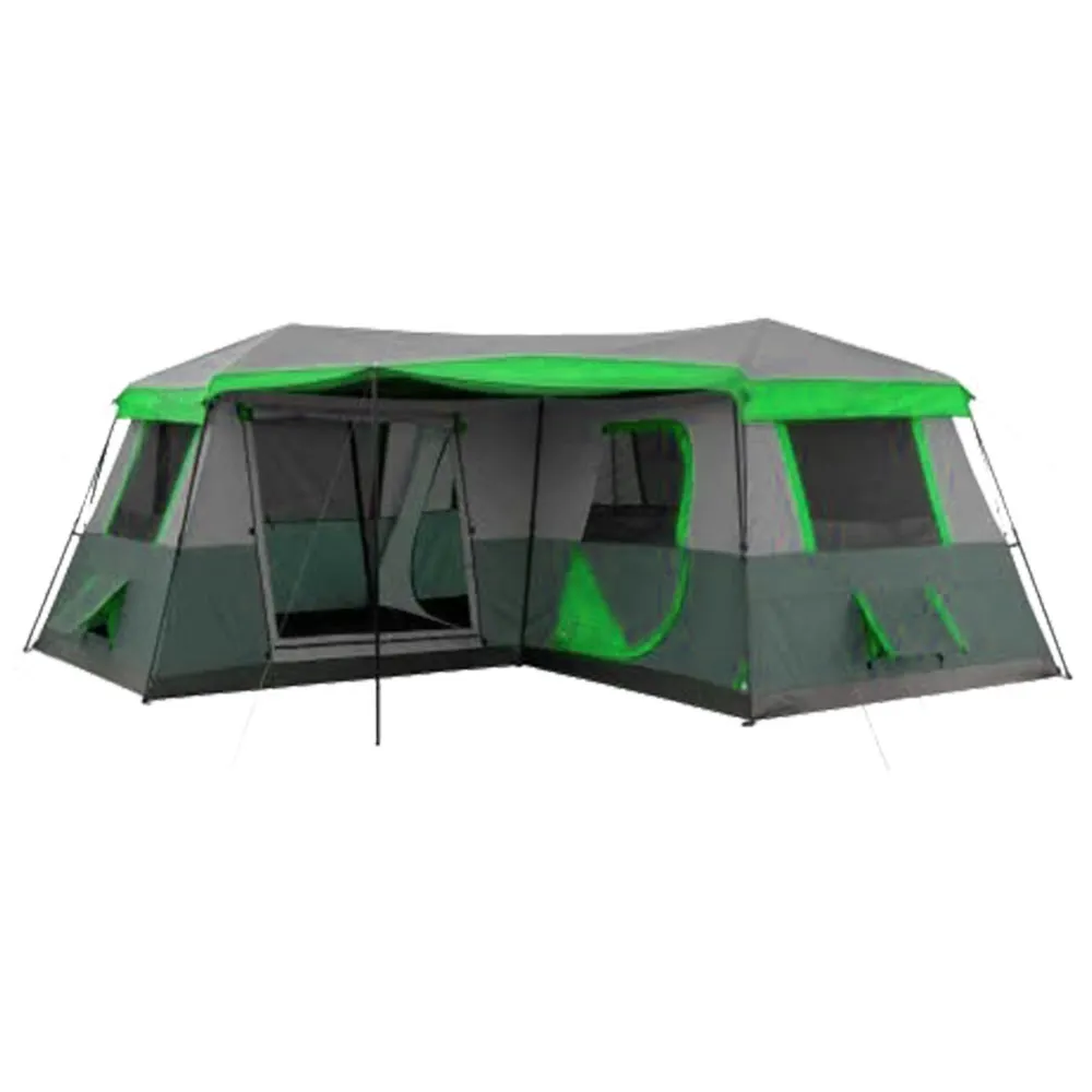 RIAO Pre-sold 3 Room Large Easy Setup Double Layer Waterproof Outdoor Camping Tent For Camp Backpacking Hiking Outdoor