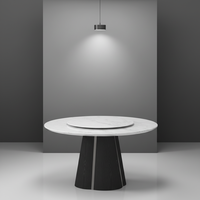 Ensemble de table à manger moderne de luxe à 4 places, plateau en pierre, pieds en métal doré, meubles polyvalents pour la maison, appartement, hôtel, villa