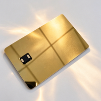 Tarjeta de Contacto IC Personalizada en Blanco, Chip 4428/4442 NFC RFID 13.56MHz, PVC Impermeable, Código QR, Tarjetas de Pago, Tarjetas de Visita, Tarjeta con Banda Magnética