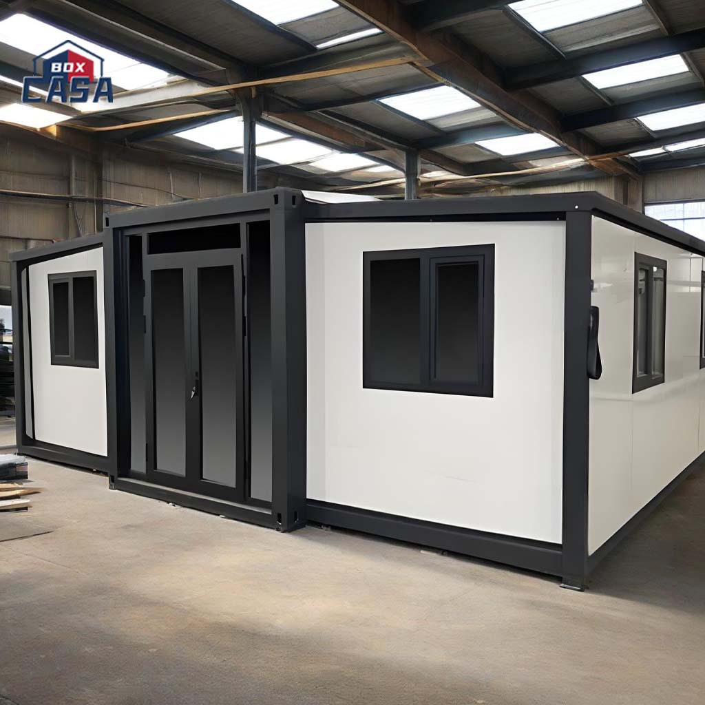 Durable 20ft 30ft 40ft Expandable Steel Container House Quick Setup Labor Saving for Large Office Living Space for Villa