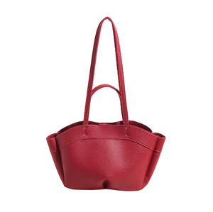 Fashionable lychee pattern daily women's bucket bag, retro <b>unique</b> fashion luxury <b>handbag</b> - Product Image 5