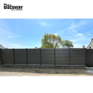 <span class=keywords><strong>Conception</strong></span> de clôture à persiennes <span class=keywords><strong>en</strong></span> aluminium nouvellement conçue pour le <span class=keywords><strong>jardin</strong></span> clôture de maison au design moderne <span class=keywords><strong>en</strong></span> aluminium - Product Image 2