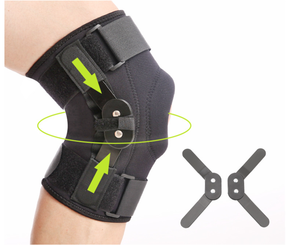 Genouillère de sport à compression avec support en alliage d'aluminium - Product Image 4