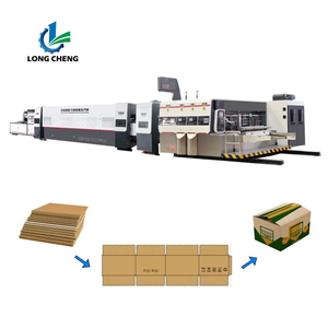 Автоматическая линия для производства гофрокартона с печатным оборудованием и фальцевально-склеивающим комплексом - Product Image 1