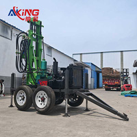 Prix d'usine Machines de forage de puits de 230 m Machines de forage de puits d'eau sur chenilles
