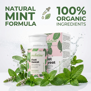 Natural Mint <strong>Foot</strong> <strong>Deodorant</strong> Powder 30g <strong>Foot</strong> Sweat Absorption Powder Odor Eliminator for Long Lasting Freshness Shoe Deodorizer - Product Image 5