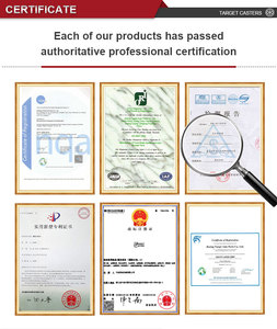 โรงงาน OEM ขายส่งล้อเลื่อนทรงกลมขนาด <span class=keywords><strong>4</strong></span> นิ้ว ทำจาก TPE สำหรับรถเข็นส่งของแบบเคลื่อนที่ - Product Image 3