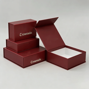 Premium Biodegradable Gift Box Luxury Paper Box Matte Rigid Black Foldable Magnetic Closure Magnetic Gift Baseball Cap Box - Product Image 2