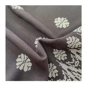 Crepé musgo sin tela spandex 100% tela de impresión Poly Lady <span class=keywords><strong>Zara</strong></span> - Product Image 2