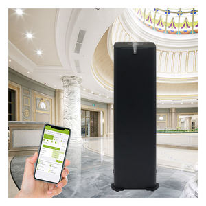 Penjualan paling laris mesin penyebar Aroma tanpa air kunci pintar penyebar Aroma minyak esensial elektrik <span class=keywords><strong>Nebulizer</strong></span> logam hitam - Product Image 2