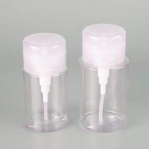 Sang Trọng Rỗng 100Ml 150Ml 200Ml 300Ml Da Toner Chai Nhựa Rỗng Đẩy Xuống Mắt Trang Điểm Nail Polish Remover Bơm Chai - Product Image 6