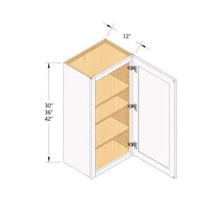 Armoires de cuisine modernes sur mesure avec panneau de mélamine imperméable Matériau en bois massif - Product Image 2