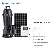 Pompa Submersible OEM untuk Limbah, Pompa Lumpur untuk Pengerukan Pasir, Pompa Hisap Lumpur dengan Impeller Penghancur, Air Bersih Tekanan Rendah