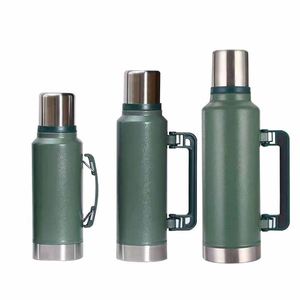 Bouteille d'eau en acier inoxydable 1,0 L 1,4 L 1,9 L, gourde isotherme sous vide pour sports de plein air, voyage, camping, randonnée - Product Image 4