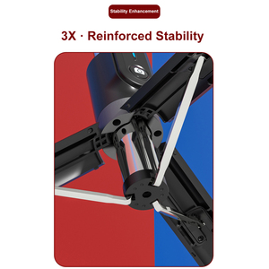 Takenoken <span class=keywords><strong>Trépied</strong></span> à selfie pliable à rotation à 360 degrés avec lumière LED de remplissage de 8 pouces Télécommande sans fil Accessoires de studio photo en direct - Product Image 6