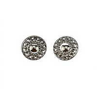 Botones Personalizados con Logotipos, Sostenibles, de Aleación de Zinc, Libres de Níquel, de 18 mm y 15 mm, Origen Zhejiang, Muestra en 7 Días