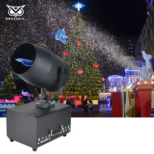 Dj noel festivali parti etkinlikleri için 2000W DMX dönen yapay kar çiçek püskürtme makinesi - Product Image 4